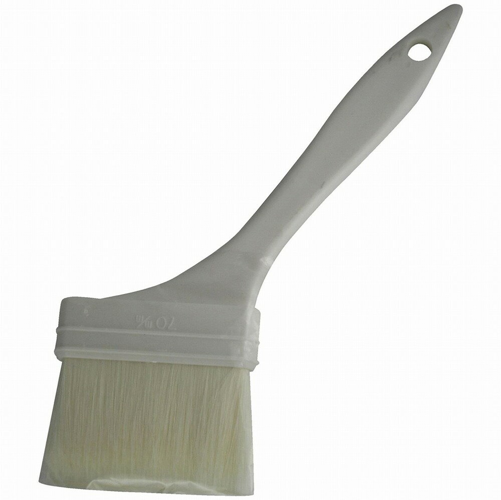 大塚刷毛製造 アク洗用刷毛 筋違 白 70mm