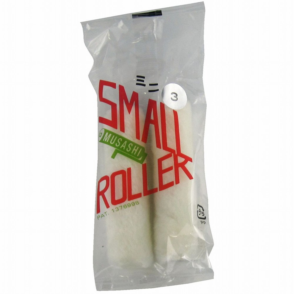 大塚刷毛製造 ミニスモールローラー 4本パック 短毛 3インチ