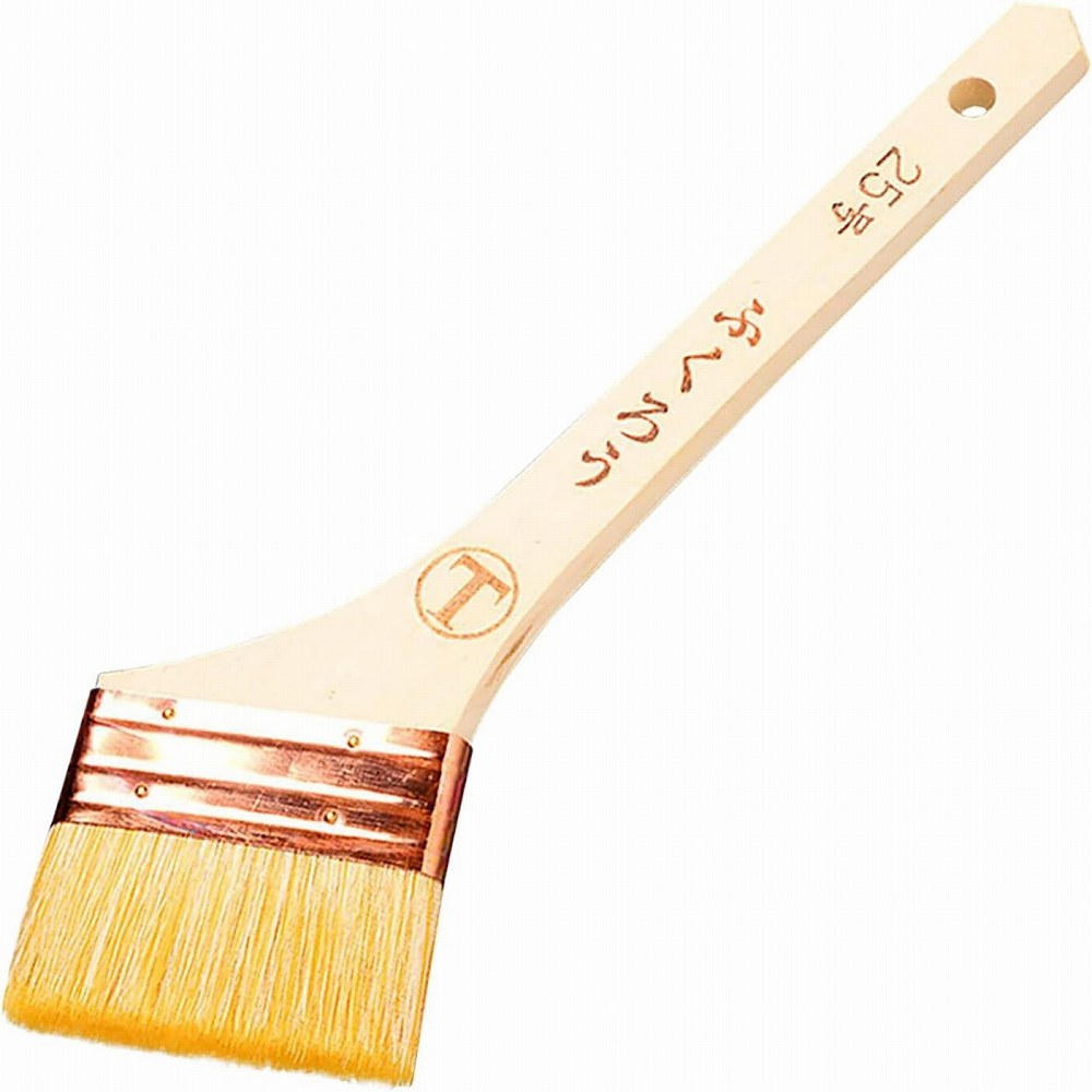大塚刷毛製造 ふくろう 銅巻 筋違 白 25号
