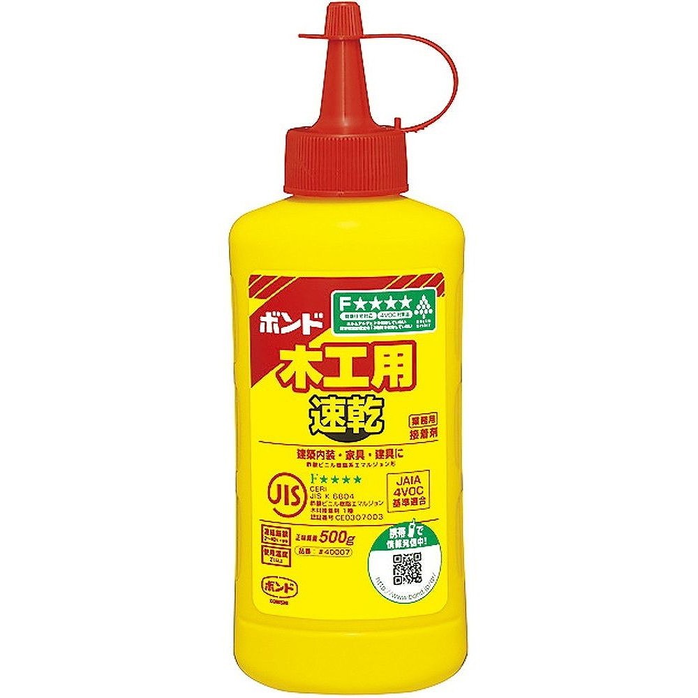 コニシ　ボンド木工用速乾　500g（ボトル）　＃40007