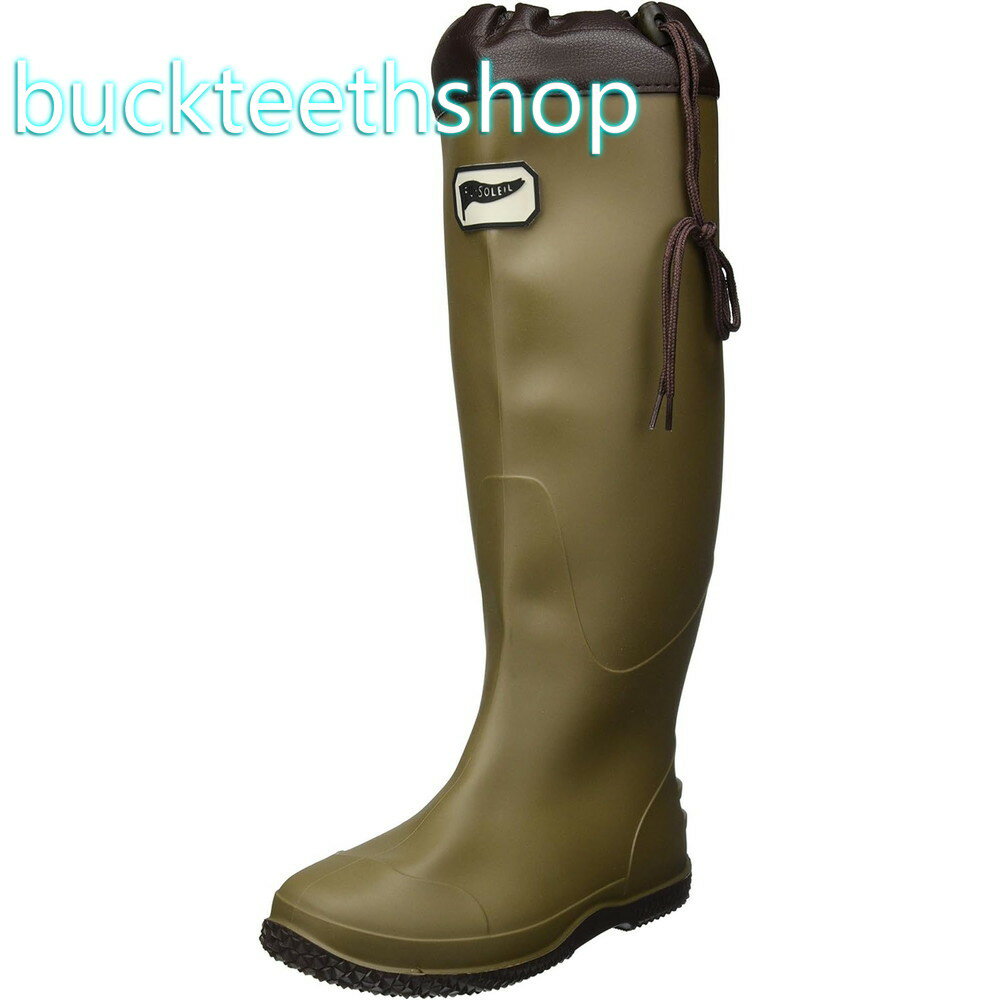 阪神素地（株）　FU5501　ポータブルブーツ　カーキ　S　（阪神素地）