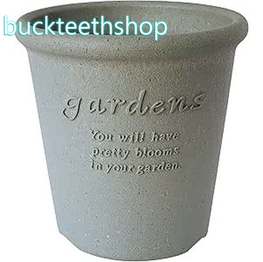 八幡化成（株）　エコポット丸型　3号　GY　【90】4966511242499