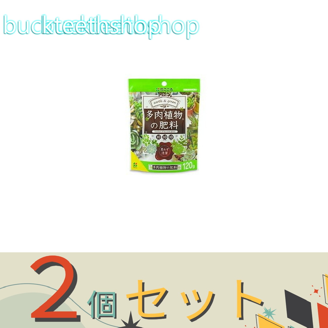 ※2個セット※（株）花ごころ　室内観葉の肥料　120g　【50】4977445253000