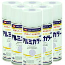イサム塗料 アルミカラースプレー 300ML シルバー2 イサムエアゾール スプレー塗料 6本セット
