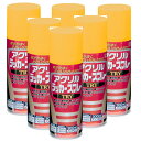 ニッペホームプロダクツ アクリルラッカースプレーTRY 12 イエロー 300ML 日本ペイント 6本セット