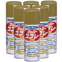 ニッペホームプロダクツ ラッカースプレー EXE 17 キンイロ 400ML 日本ペイント 6本セット