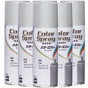 ニッペホームプロダクツ カラースプレーベーシック シルバーメタリック 400ML 日本ペイント 6本セット