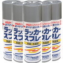 ニッペホームプロダクツ ラッカースプレーAC 09 ニューシルバーメタリック 400ML 日本ペイント 6本セット