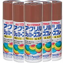 ニッペホームプロダクツ アクリルラッカースプレー 17 プライマー色(茶色) 300ML 日本ペイント 6本セット
