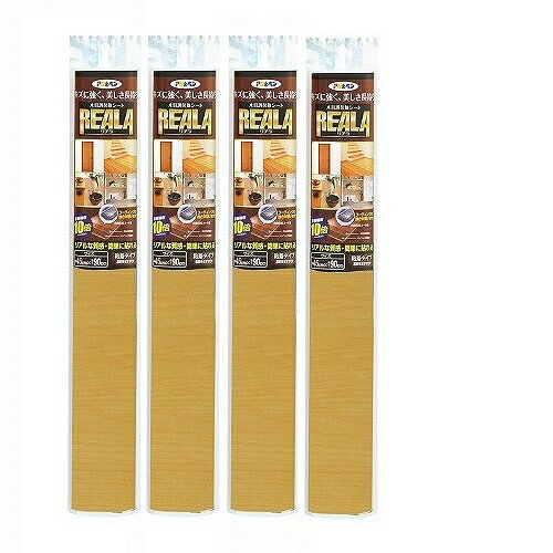 アサヒペン REALA 90CMX15M RL−W15−3 4本セット