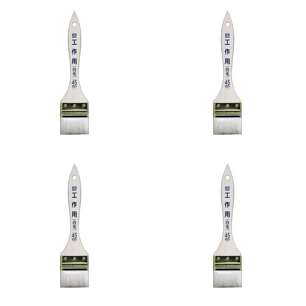 ◆特長◆●初めて塗装される方に、お勧めするタイプのハケです。 ●ご家庭での手軽な塗装に最適です。 ●毛は山羊毛を使用しております。●初めて塗装される方に、お勧めするタイプのハケです。 ●ご家庭での手軽な塗装に最適です。 ●毛は山羊毛を使用しております。