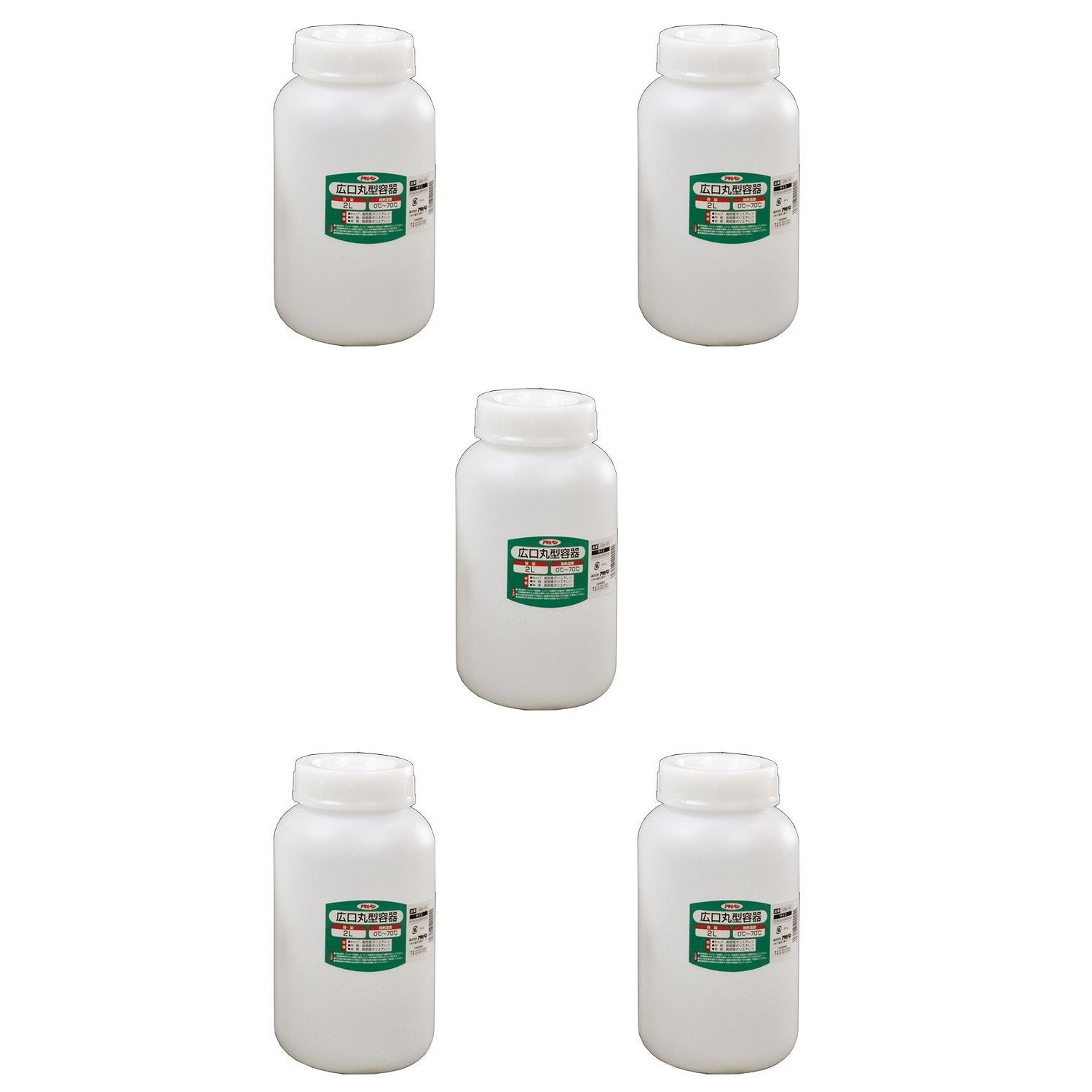 アサヒペン 広口丸型容器 2L ...