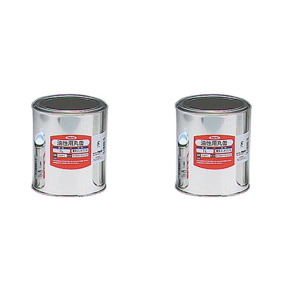 アサヒペン　油性用丸缶1L 2...