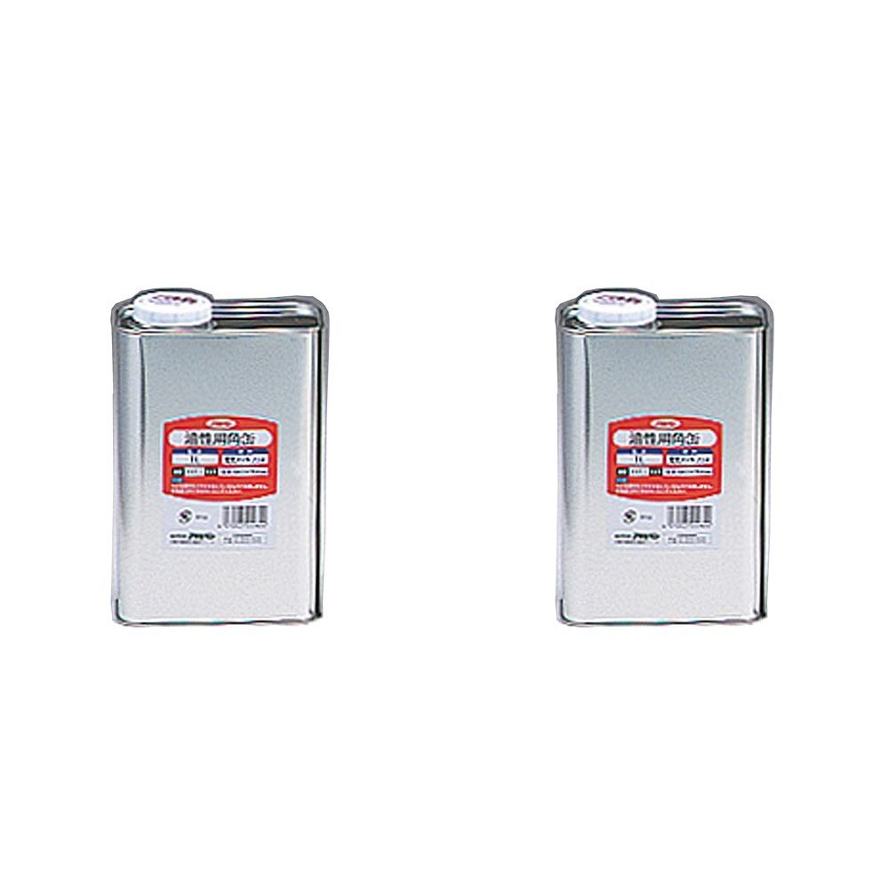 アサヒペン 油性用角缶1L 2...