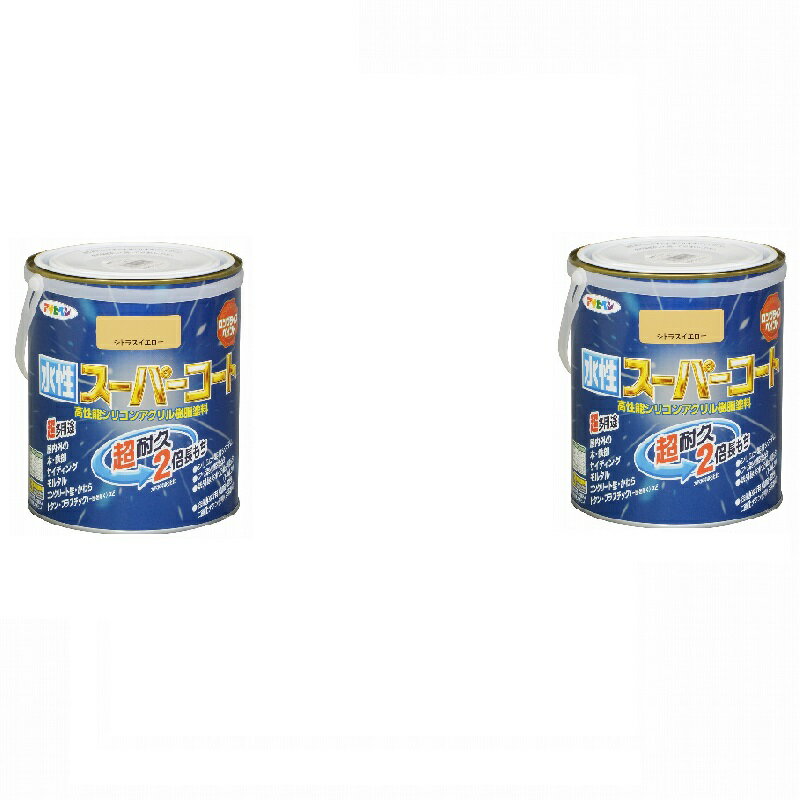 ◆水性多用途塗料 超耐久！超多用途！◆特長◆●特殊フッ素樹脂、シリコン架橋システム及び紫外線劣化防止剤(HALS)の相乗効果により、汚れにくく、耐久性が格段に優れた高性能塗料です。 ●白系塗料には自動車用塗料にも使用されている高耐候性二酸化チタンを使用しています。 ●酸性雨や酸性雪・排気ガス・塩害に強い塗料です。 ●いやな臭いのしない無臭タイプで、1回塗りで仕上がります。(メタリック色は2回塗り) ●サビドメ剤、防カビ剤を配合していますので、サビやカビの発生を防ぎます。 ●厚塗りしてもタレにくく、たいへん塗りやすい塗料です。 ●ツヤあり色はエナメル調の美しいツヤに、ツヤ消し色は落ち着いたツヤ消しに仕上がります。◆ポイント◆屋根材やサイディング・建材と同一色を揃え、耐久性に優れた水性屋内外兼用塗料の高級品 酸性雨や酸性雪・排気ガス・塩害に強い水性シリコンアクリル樹脂塗料 フッ素樹脂配合 紫外線劣化防止剤配合 サビドメ剤配合 カビドメ剤配合◆使用用途◆●フェンス・門扉・鉄柵・看板・おもちゃなどの鉄部、鉄製品。 ●カラーベスト・スレート瓦・セメント瓦・トタン屋根・トタンベイ。 ●コンクリート・ブロック・各種サイディングなどの外壁やへい。 ●ドア・雨戸・羽目板・板べい・ガーデン用品などの屋内外の木部、家具、木工品などの木製品。 ●台所・居間などのしっくい・モルタル・コンクリート壁・板壁。 ●発泡スチロール・アクリル・硬質塩ビのプラスチック面。◆注意◆釉薬瓦・いぶし瓦、モニエル瓦・日本瓦・素焼き瓦・カベ紙、絶えず水がかかったり水につかるところや、いつも湿っているところ、また床面、テーブル・カウンターの天面には適しません。 ◆うすめ方◆塗りにくいときは水(5%以内)でうすめて下さい。◆乾燥時間◆夏期/30分〜1時間 冬期/2〜3時間◆標準塗り面積◆【一般色(1回塗り)】 1/12L：0.5〜0.8m 2 　／1/5L：1.4〜1.9m 2 　／0.7L：5.0〜6.6m 2 1.6L：11〜15m 2 　／5L：36〜47m 2 　／10L：71〜94m 2 【メタリック色 銀黒(2回塗り)】 1/12L：0.3〜0.4m 2 ／1/5L：0.7〜1.1m 2 　／0.7L：2.7〜3.2m 2 1.6L：6〜7m 2 　／5L：19〜23m 2 　／10L：38〜46m 2特長● 特殊フッ素樹脂、シリコン架橋システム及び紫外線劣化防止剤(HALS)の相乗効果により、汚れにくく、耐久性が格段に優れた高性能塗料です。 ● 白系塗料には自動車用にも使用されている高耐候性二酸化チタンを使用しています。 ● 酸性雨や酸性雪・排気ガス・塩害に強い塗料です。 ● いやな臭いのしない無臭タイプで、1回塗りで仕上がります。(メタリック色は2回塗り) ● サビドメ剤、カビドメ剤を配合していますので、サビやカビの発生を防ぎます。 ● 厚塗りしてもタ