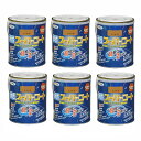 アサヒペン 水性スーパーコート 1.6L カーキー 6缶セット