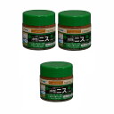 アサヒペン 水性ニス 100ML ライトオーク 3缶セット