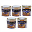 アサヒペン 水性ウレタンニス 0.7L ゴールデンオーク 5缶セット
