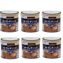 アサヒペン 水性ウレタンニス 0.7L ウォルナット 6缶セット