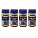 アサヒペン 水性ウレタンニス 300ML メープル 4缶セット