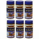 アサヒペン 水性ウレタンニス 300ML メープル 6缶セット
