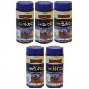 アサヒペン 水性ウレタンニス 300ML ウォルナット 5缶セット
