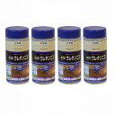 アサヒペン 水性ウレタンニス 300ML つや消しクリヤ 4缶セット
