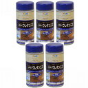 アサヒペン 水性ウレタンニス 300ML つや消しクリヤ 5缶セット