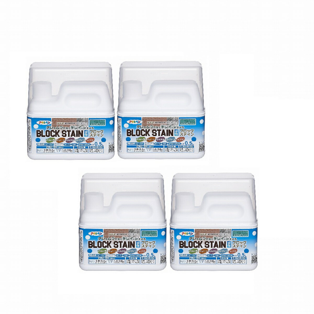 アサヒペン 水性ブロックステ...