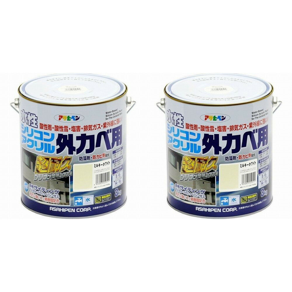 アサヒペン 水性シリコンアク...