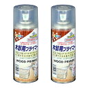 アサヒペン 木部用プライマー 300ML クリヤ 2缶セット