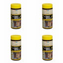 アサヒペン 超耐久屋外用ニス 300ML 半ツヤ透明 4缶セット