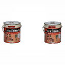 アサヒペン 木工用着色ニス 0.7L マホガニー 2缶セット