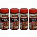 アサヒペン 木工用着色ニス 300ML ゴールデンオーク 4缶セット