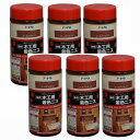 アサヒペン 木工用着色ニス 300ML ゴールデンオーク 6缶セット