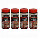 アサヒペン 木工用着色ニス 300ML ダークオーク 4缶セット