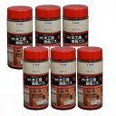アサヒペン 木工用着色ニス 300ML 透明(クリヤ) 6缶セット