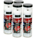 アサヒペン 2液ウレタンスプレー 300ML ツヤ消し黒 4缶セット