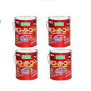 アサヒペン 油性スーパーコート 1.6L ライトグリーン 4缶セット