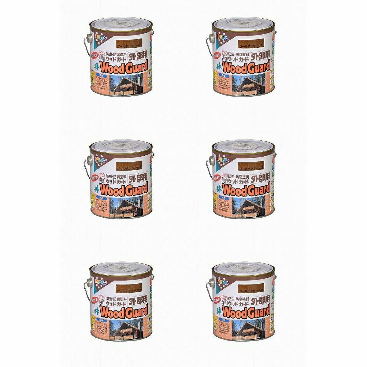 ◆木目を生かした油性木部用途料 強力なはっ水効果や防蟻効果で木部を守る◆特長◆●シロアリ、キクイムシなどに対して長期間強力な防虫効果を発揮します。 ●腐れ、カビなどに対して長期間強力な防腐・防カビ効果を発揮します。 ●耐水性、耐光性に優れた着色顔料の配合により、長期間鮮明な色を保ちます。 ●木部に深く浸透し、内部から木部を守ります。◆ポイント◆木部に深く浸透し、白アリ、キクイムシ、腐れ、カビから木部を守る。木目を生かしたステイン仕上げの油性木部専用塗料◆使用用途◆●ログハウス・ペンション・住宅・倉庫・庭園資材などの屋外未塗装木部。 ●雨戸、戸袋、羽目板、下見板、板ベイなどの未塗装外板。 ●窓枠、軒天井、ぬれ縁、門扉などの屋外未塗装木部。 ◆うすめ方◆うすめずに塗って下さい。◆乾燥時間◆【吸い込みが大きい木部】 夏期／4〜6時間　冬期／8〜12時間 【吸い込みが小さい木部】 夏期／24時間　冬期／2〜3日◆標準塗り面積◆【2回塗り】 0.7L：3〜5m 2 1.6L：7〜11m 2 3.4L：15〜23m 2 7L：31〜47m 2 14L：62〜93m 2特長 ● シロアリ、キクイムシなどに対して長期間強力な防虫効果を発揮します。 ● 腐れ、カビなどに対して長期間強力な防腐・防カビ効果を発揮します。 ● 耐水性、耐光性に優れた着色顔料の配合により、長期間鮮明な色を保ちます。 ● 木部に深く浸透し、内部から木部を守ります。 用途 ● ログハウス・ペンション・住宅・倉庫・庭園資材などの屋外未塗装木部。 ● 雨戸、戸袋、羽目板、下見板、板ベイなどの未塗装外板。 ● 窓枠、軒天井、ぬれ縁、門扉などの屋外未塗装木部。 　 うすめ方 うすめずに塗って下さい。 乾燥時間 【吸い込みが大きい木部】 夏期／4〜6時間 冬期／8〜12時間 【吸い込みが小さい木部】 夏期／24時間 冬期／2〜3日 標準塗り面積 【2回塗り】 0.7L：3〜5平方メートル(タタミ1.8〜3枚分)