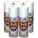 アサヒペン アスペンラッカースプレー 420ML ツヤ消しクリヤ 5缶セット
