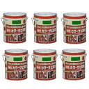 アサヒペン カラーサビ鉄用 1．6L グリーン 6缶セット