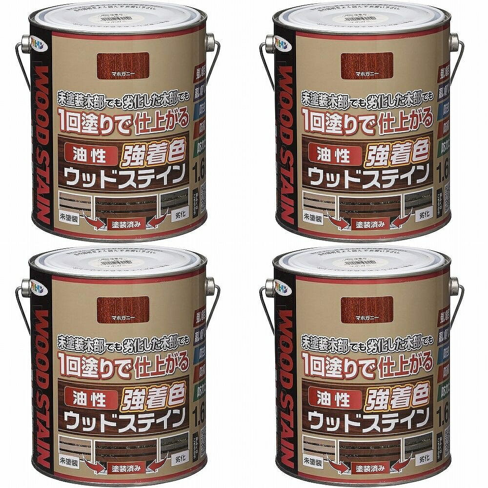 アサヒペン 油性強着色ウッド...