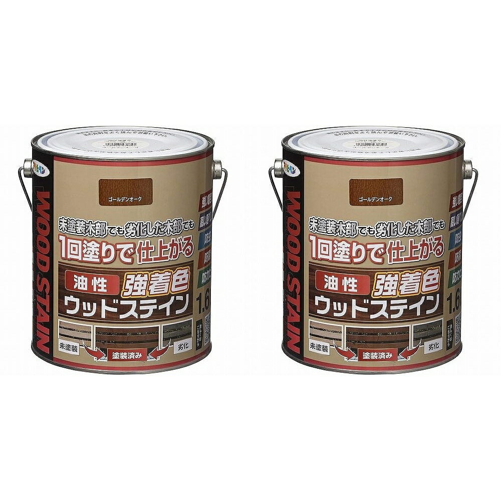 アサヒペン 油性強着色ウッド...