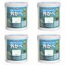 ※色見本はご使用端末により若干の誤差がございますので、ご注意ください。 【特長】 ・汚れがつきにくく、ついた汚れも落としやすいアクリルシリコン樹脂塗料。 ・HALS（紫外線劣化防止剤）配合で色褪せにも強い。 【属性・仕上がり感・塗り回数】 ・水性つやあり仕上げ/2回塗り 【用途】 ・（コンクリート）モルタル、、しっくい、ブロック塀等 ・（サイディング）金属系サイディングやウレタン、フッ素、シリコン、無機系など特殊な素材は除く ・（塗り替え）アクリルリシン、吹付タイル、水性塗膜 【塗り面積】 ・1.6L :　6 〜 8m2 (タタミ枚数換算　約 4枚) ・　7L : 25 〜 35m2 (タタミ枚数換算　約 18枚) ・ 14L : 50 〜 70m2 (タタミ枚数換算　約 36枚) 【表面乾燥時間】 ・夏期　約1時間、冬期　2〜3時間 ※気温23℃、湿度50%時の場合。 【うすめ液/刷毛洗い】 ・通常/不要、濃い時/水 ・ハケ洗い：水 【使用上の注意】 ・塗装面が粉っぽい場合は、あらかじめ水性下塗剤を塗ってください。 ・新しいコンクリートやモルタル面は、施工後3週間以上経ってから塗装してください。 ・金属系サイディング、無機系サイディングには塗装できません。0