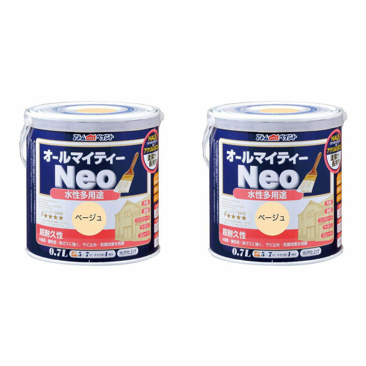 アトムハウスペイント 水性オ...