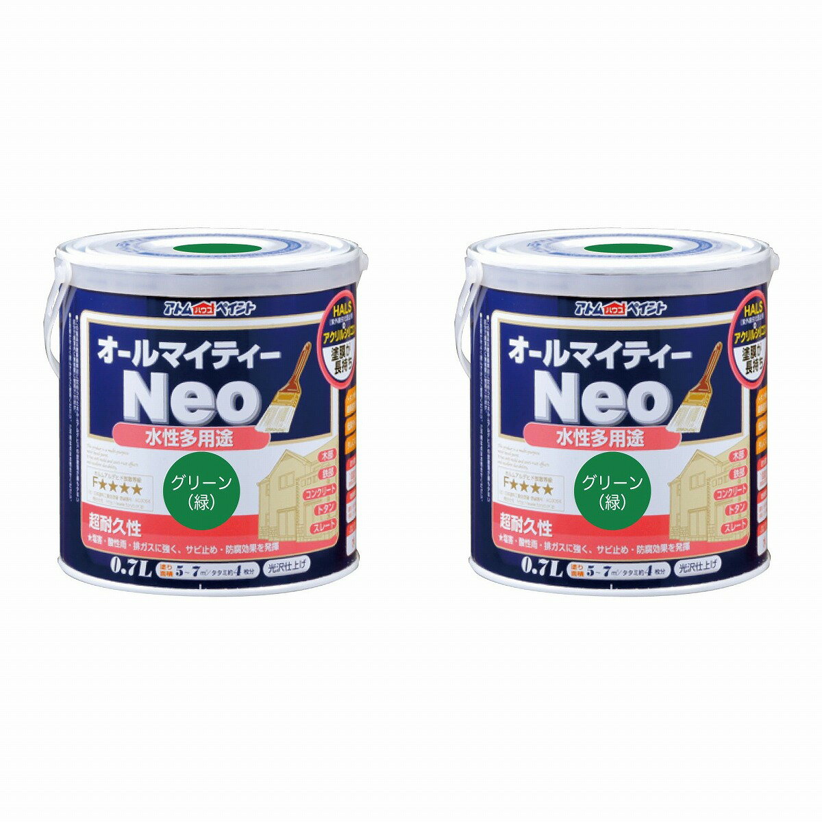 アトムハウスペイント 水性オ...