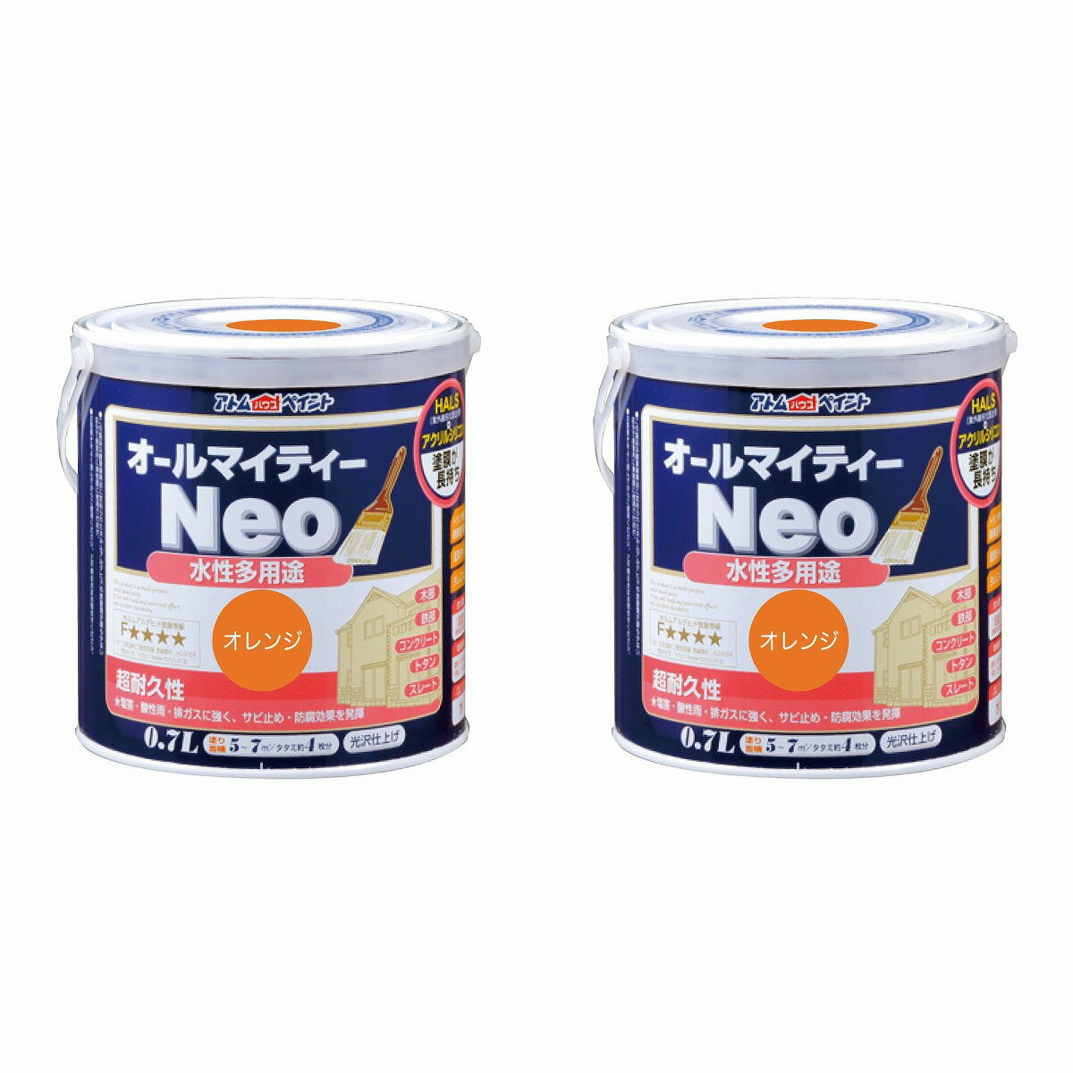 アトムハウスペイント 水性オ...