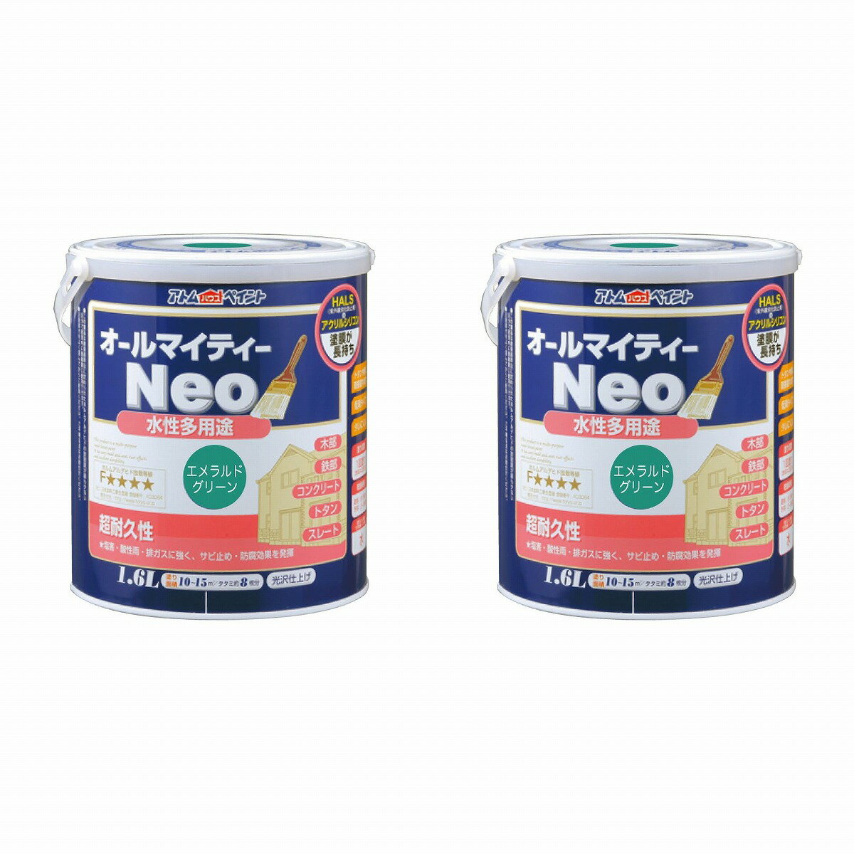 アトムハウスペイント 水性オ...