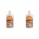アトムハウスペイント カラーワックス 500ML ナチュラルブラウン 2缶セット